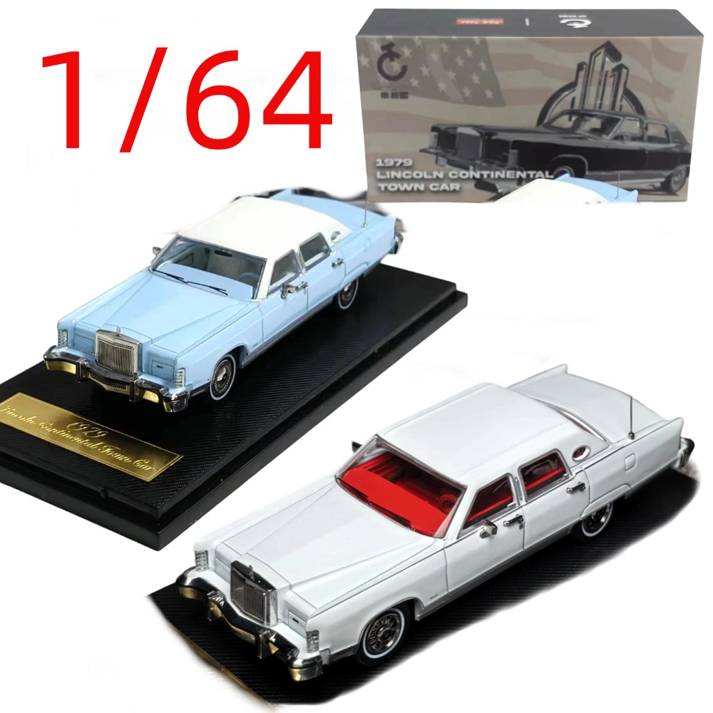 Vintage Collectible Cars - Turning Crush Diecast 1/64 Maßstab Lincoln