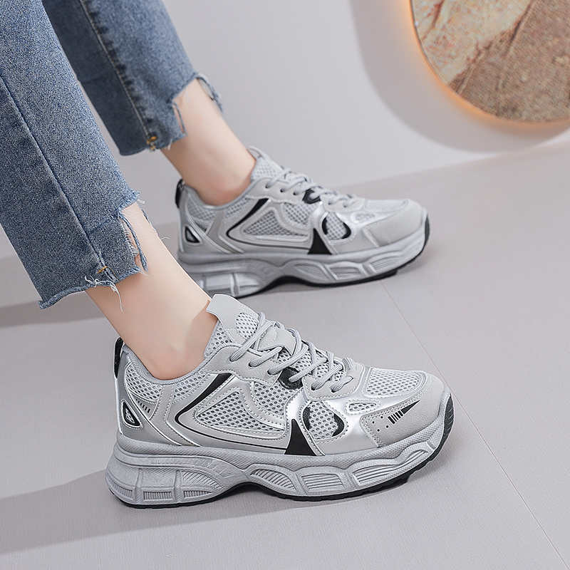 Vintage Item - Plateau-Chunky-Frühlingsstiefel für Damen, Loafer, Vintage-Sneaker, Sportschuhe