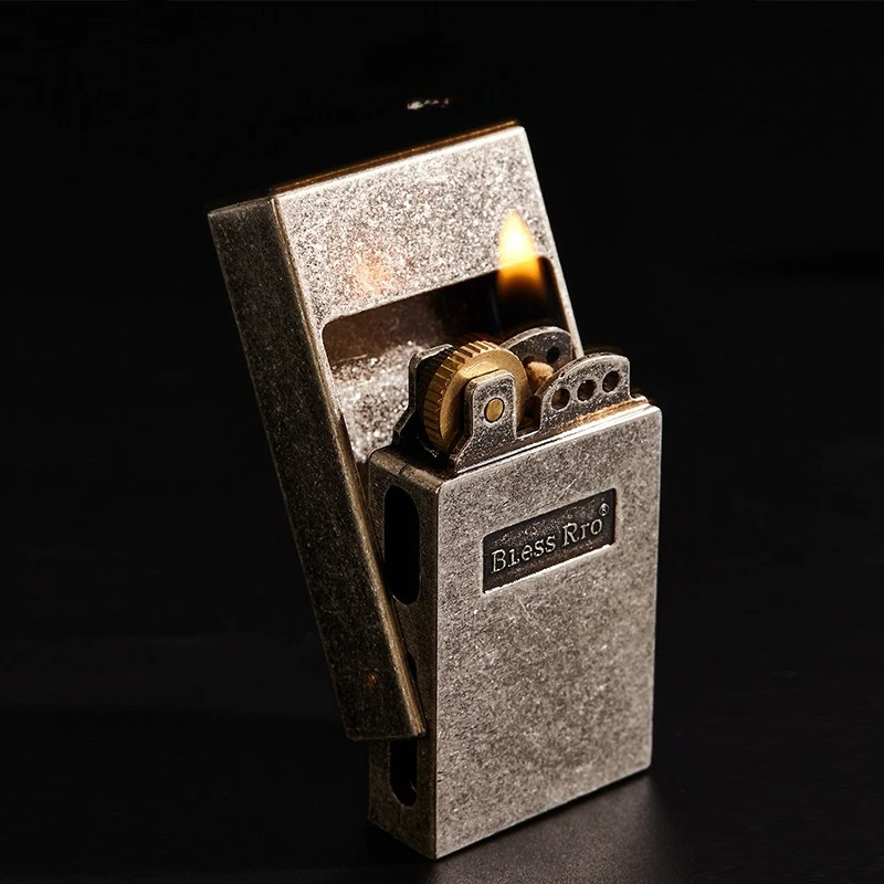 Retro Klassisches Schleifrad-F – Vintage Collectible Lighters Bewertung und Preis