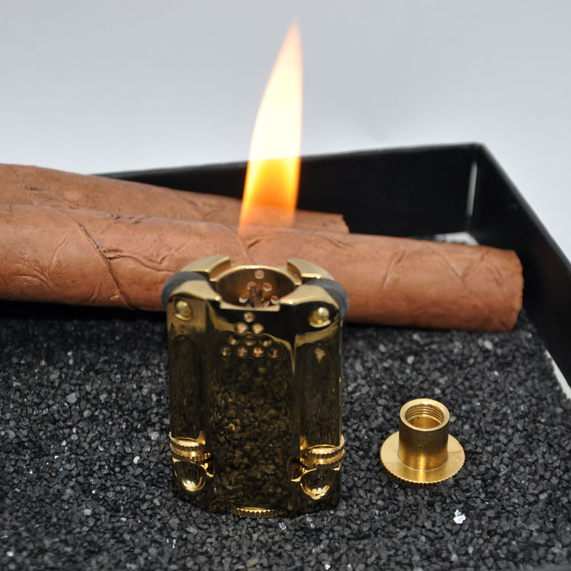 Vintage Zink-Legierung Dual-Fl – Vintage Collectible Lighters Bewertung und Preis