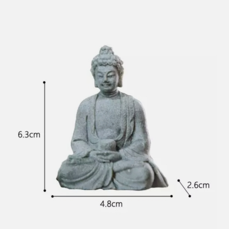 Harz-Buddha-Statue, Sammlerfig – Vintage Collectible Ornaments Bewertung und Preis