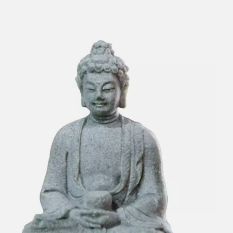 Harz-Buddha-Statue, Sammlerfig – Vintage Collectible Ornaments Bewertung und Preis