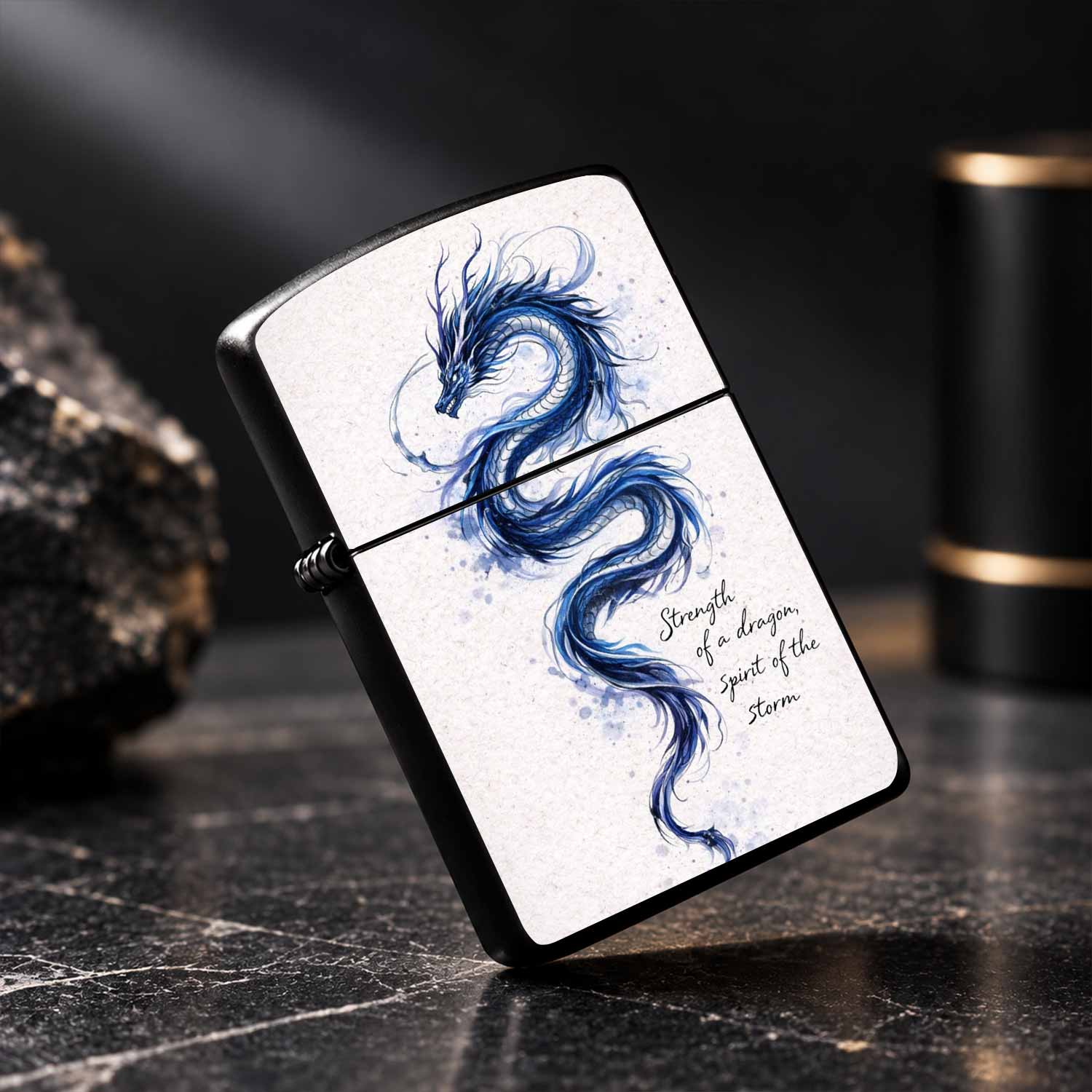 Vintage-Feuerzeug mit blauer T – Vintage Collectible Lighters Bewertung und Preis
