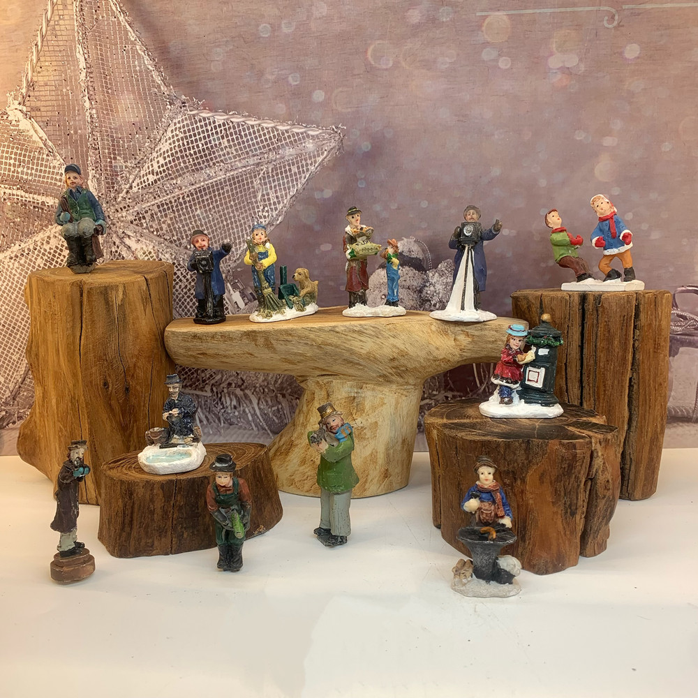 Vintage Viktorianische Winters – Vintage Collectible Ornaments Bewertung und Preis