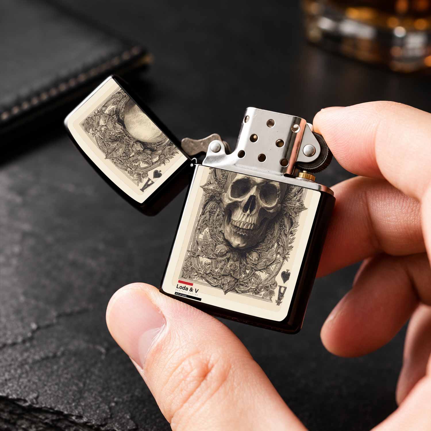 Vintage-Feuerzeug mit graviert – Vintage Collectible Lighters Bewertung und Preis