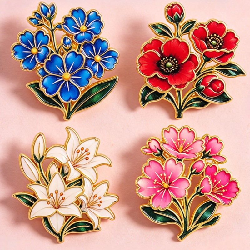 Niedliche Vintage Bunte Blumen – Vintage Item Bewertung und Preis