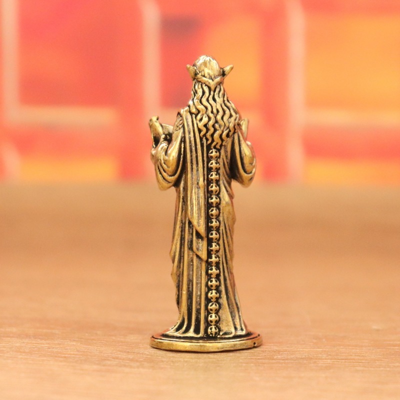 Vintage-Messingfigur eines Elf – Vintage Collectible Ornaments Bewertung und Preis
