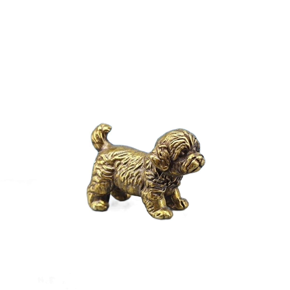 Mini-Messing-Hundestatue Franz – Vintage Collectible Bears Bewertung und Preis