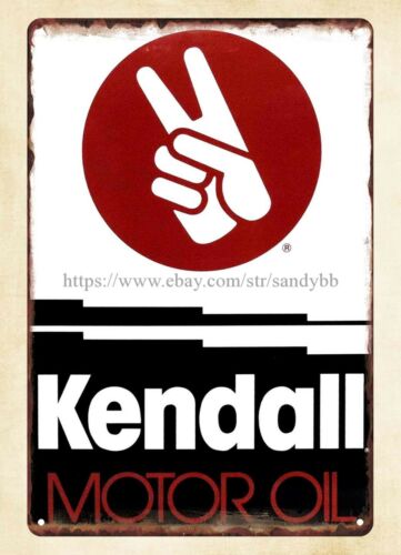 Kendall Motor Oil Metallschild – Vintage And Collectible Stores Bewertung und Preis